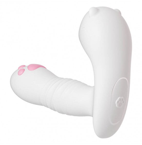 MizzZee - Cute Cat Pleasure Suction Thrusting Wearable (Support Connect WeChat Mini Programs - Chargeable)